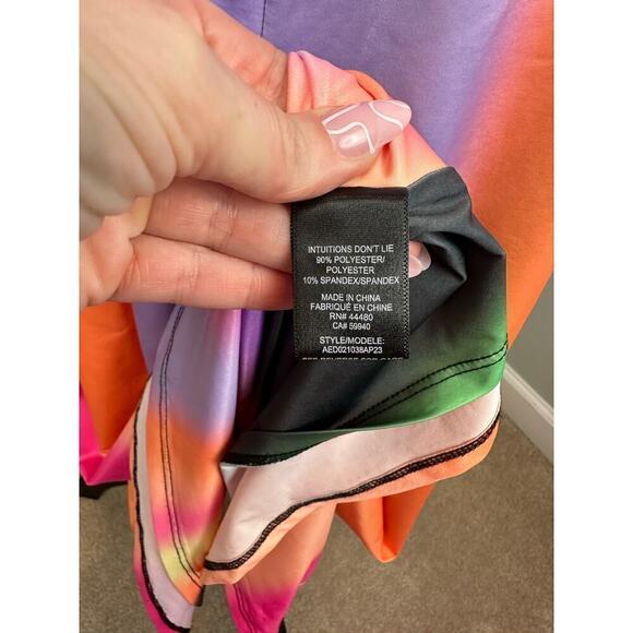 NWT (minor flaw) AFRM Clario Maxi Dress in Mod Stripe size SMALL - Picture 12 of 13